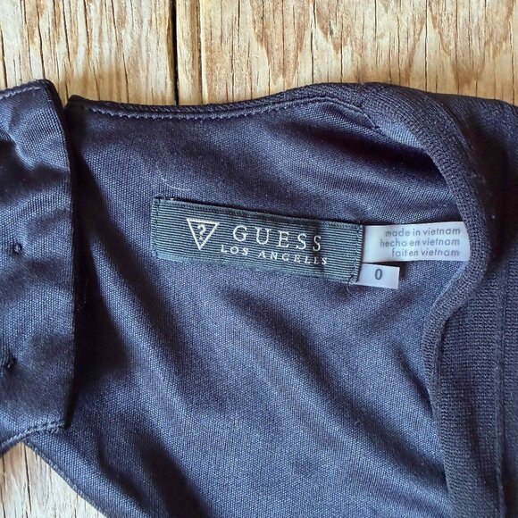 Guess Sweetheart Bandage Dress Size O Bodycon Cocktail Dress - Picture 7 of 9